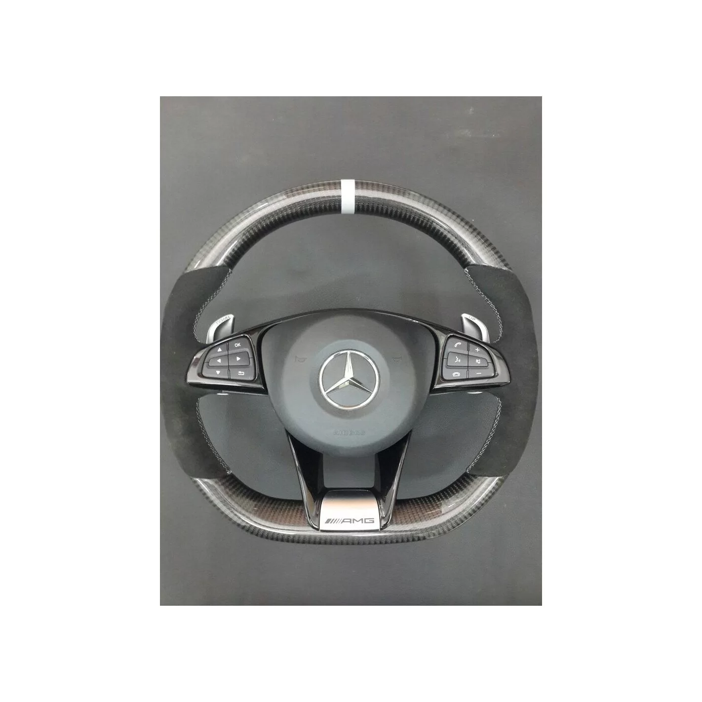 Mercedes-Benz GLE GLC GLS W205 Steering Wheel Carbon Alcantara