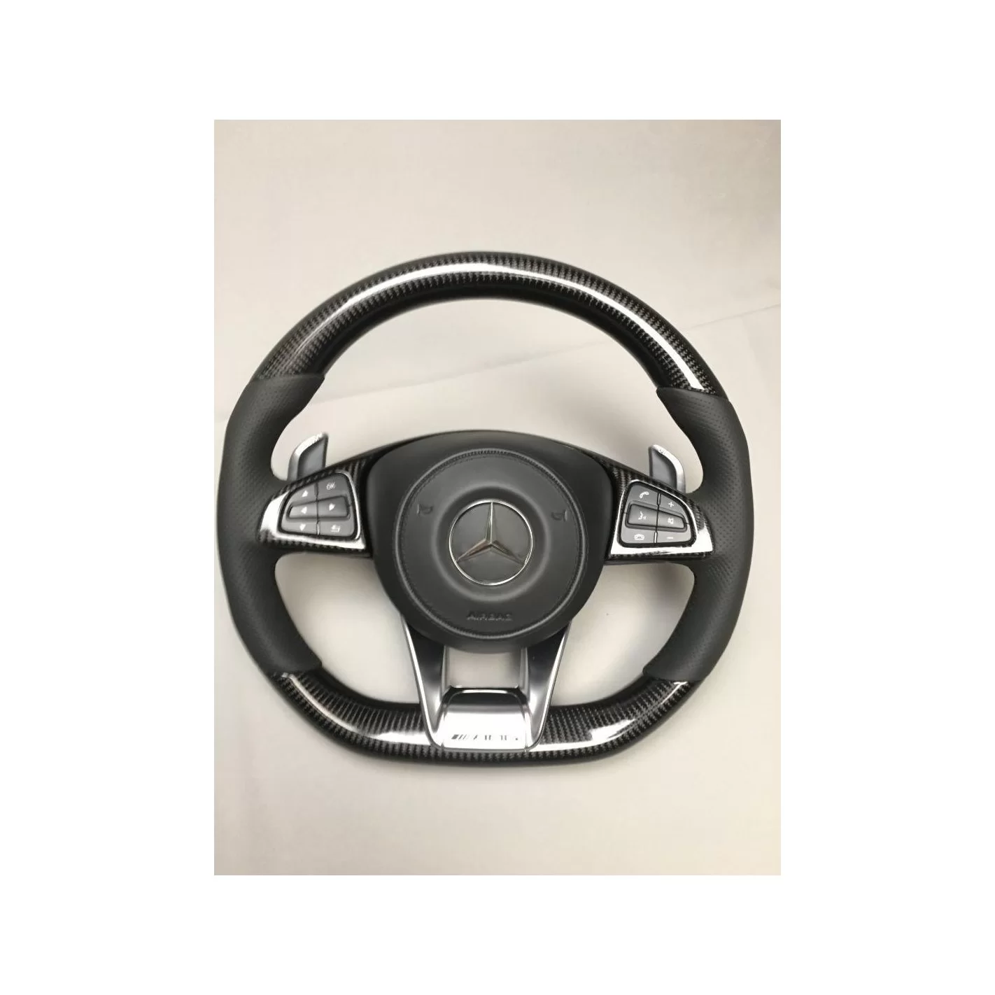 Carbon fiber AMG steering wheel for Mercedes-Benz C-Class E-Class W205 W213