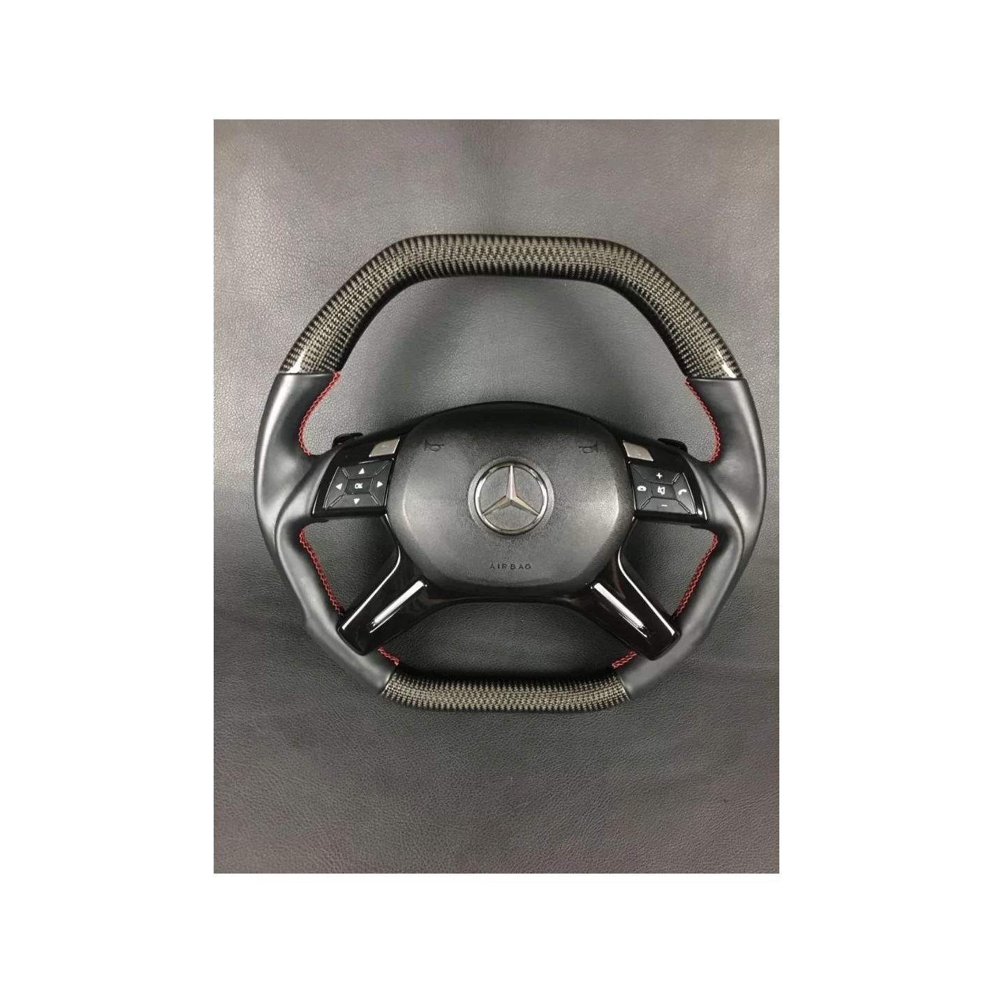 Carbon fiber steering wheel for Mercedes-Benz Mercedes-Benz G-Class E-Class ML GL W463 W166 W212