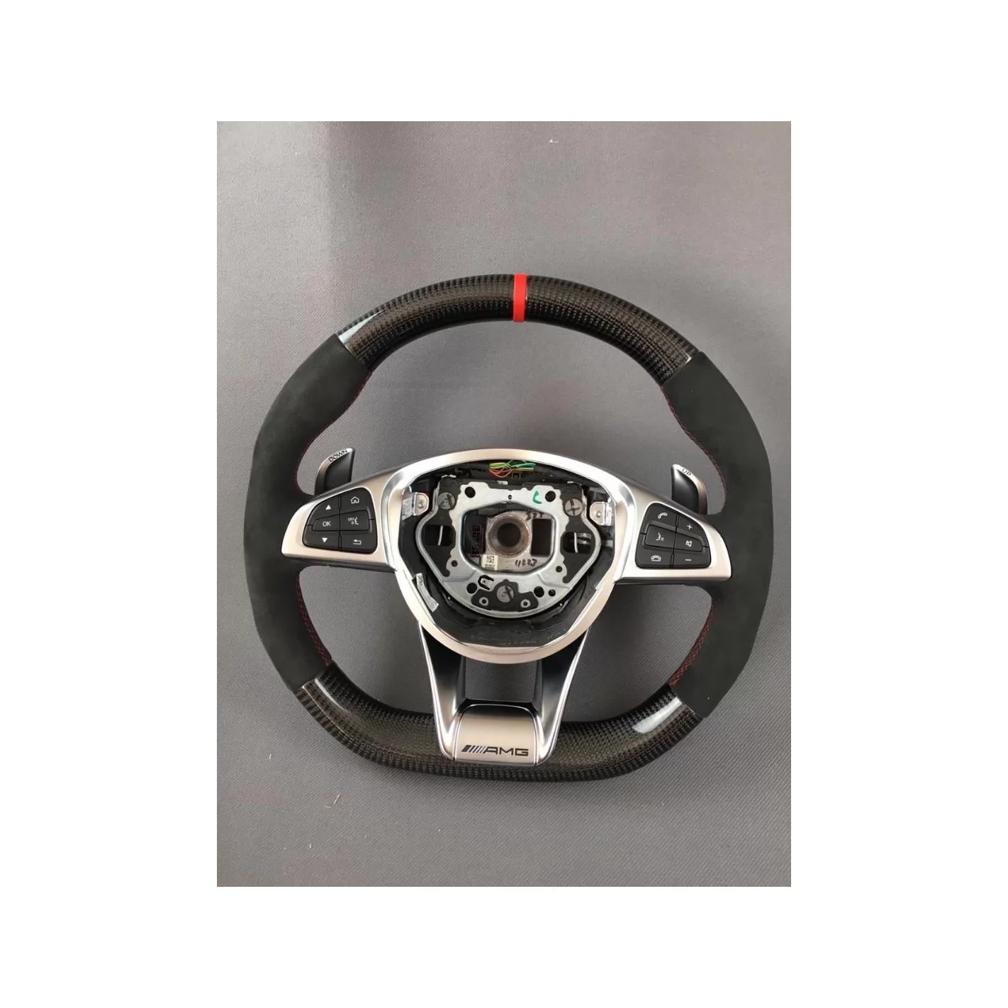 Carbon fiber AMG Steering Wheel for Mercedes-Benz W205 W213 C-Class E-Class