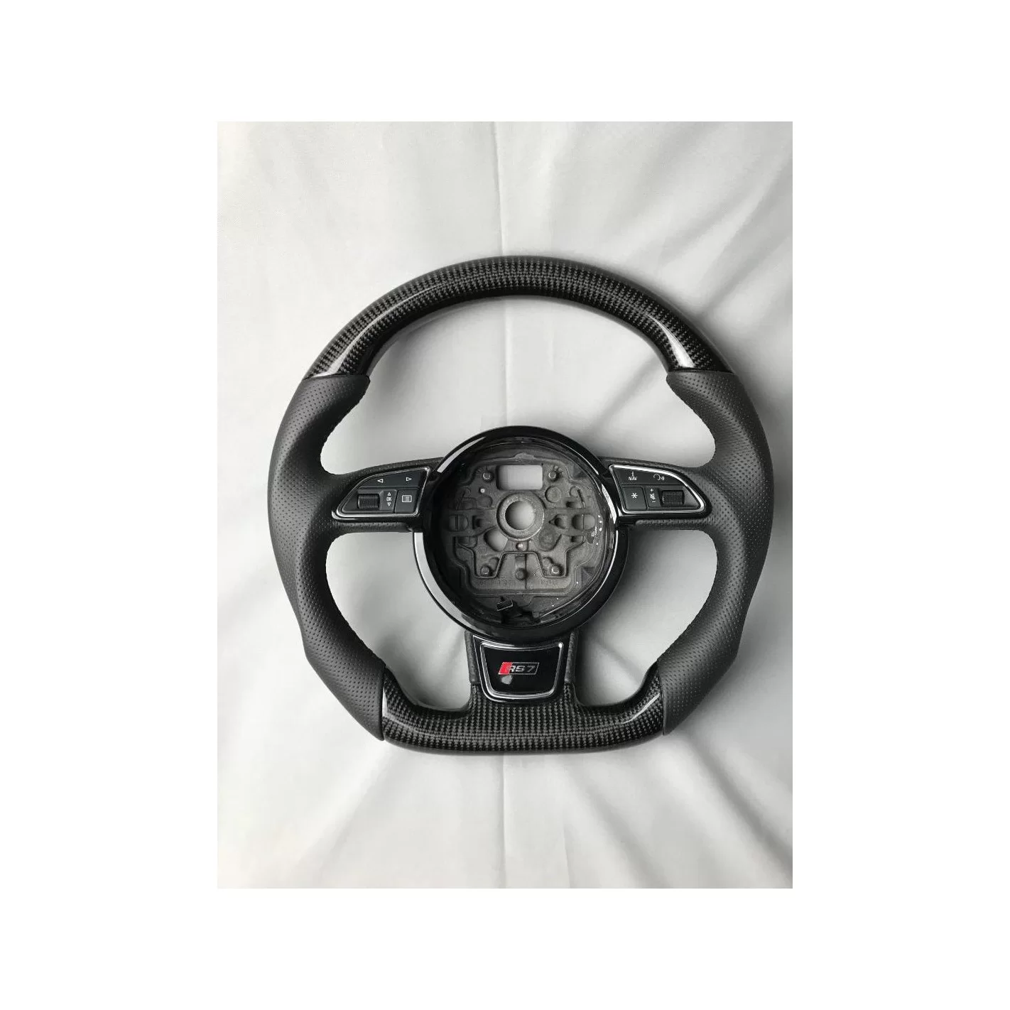 Audi A6 A7 A8 Steering Wheel Carbon Leather