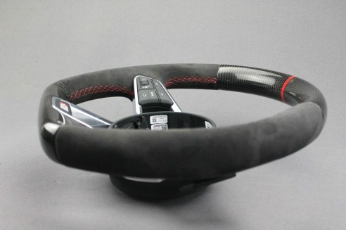 Audi TT R8 Steering Wheel Carbon Alcantara