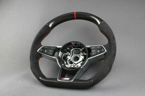 Audi TT R8 Steering Wheel Carbon Alcantara