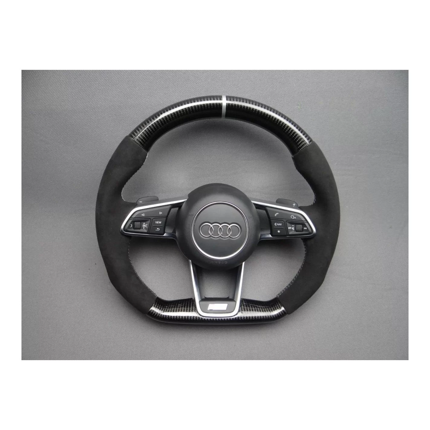 Audi TT R8 Steering Wheel Carbon Alcantara