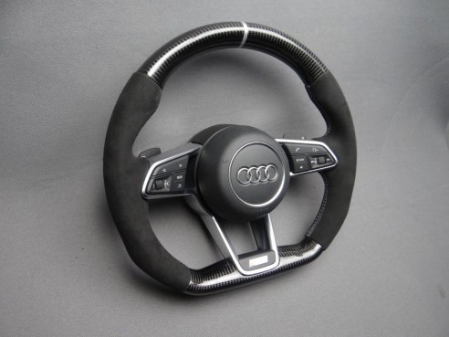 Audi TT R8 Steering Wheel Carbon Alcantara