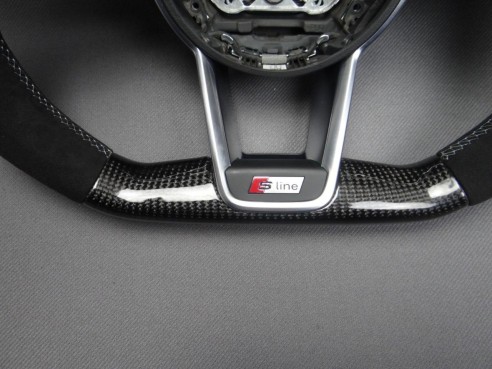 Audi TT R8 Steering Wheel Carbon Alcantara