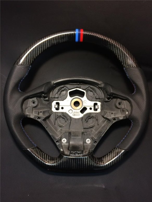 BMW F30 F31 F15 F16 Steering Wheel Carbon Leather