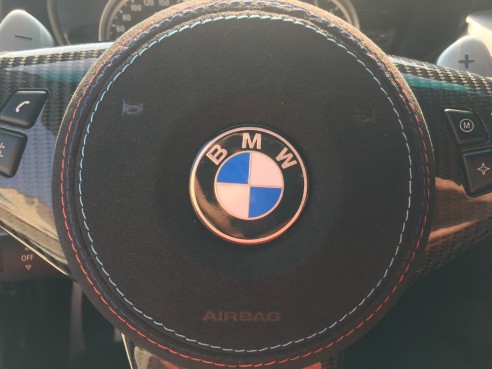 BMW M6 E63 M5 E60 Steering Wheel Carbon Alcantara