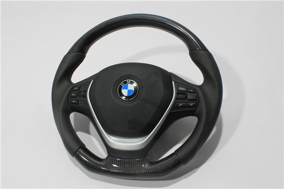 BMW F30 F31 F15 F16 Steering Wheel Carbon Leather