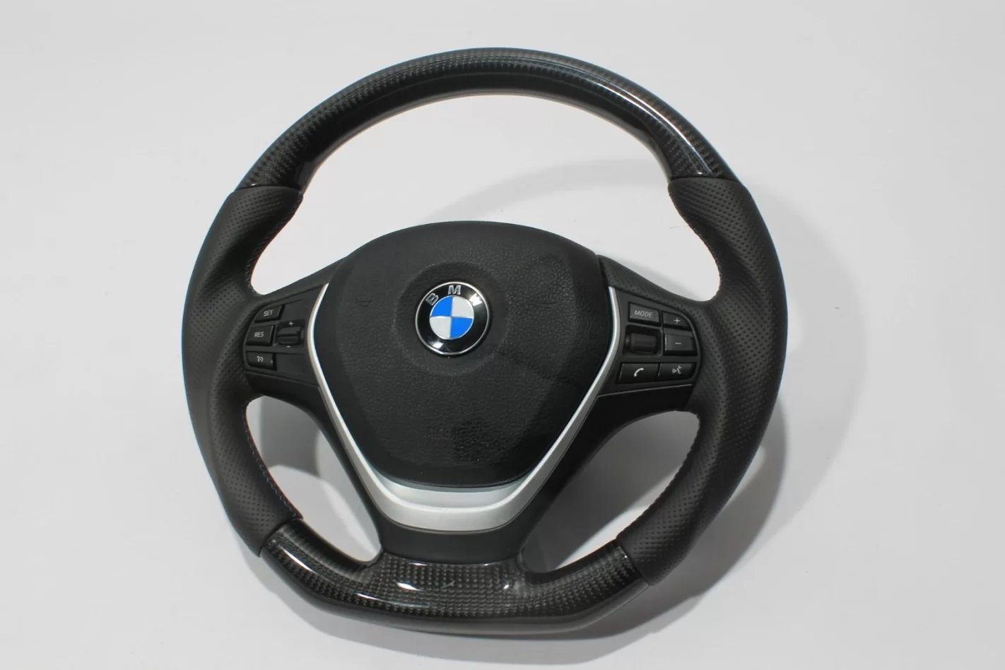 BMW F30 F31 F15 F16 Steering Wheel Carbon Leather