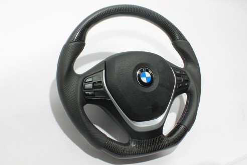 BMW F30 F31 F15 F16 Steering Wheel Carbon Leather