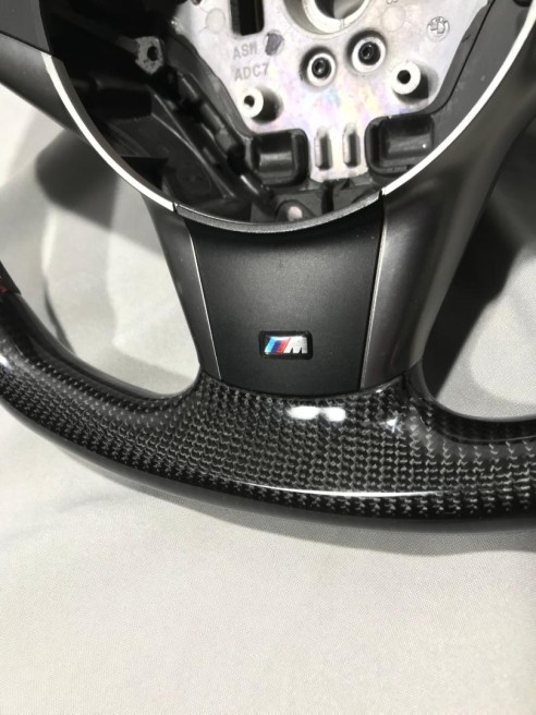 BMW E60 E63 E61 Steering Wheel Carbon Leather