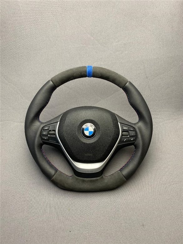 BMW F30 F22 F32 F33 X5 X6 Steering Wheel Leather Alcantara