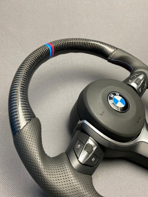 BMW F30 F20 F22 F32 F33 X5 F15 X6 F16 Steering Wheel Carbon Leather