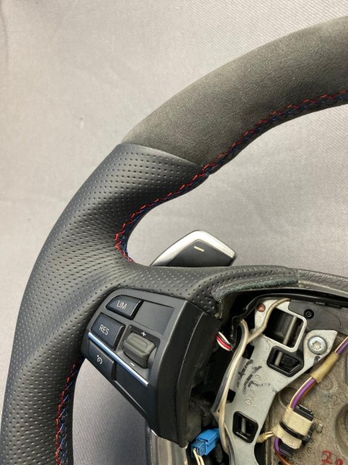 BMW F10 F01 Steering Wheel Alcantara Carbon