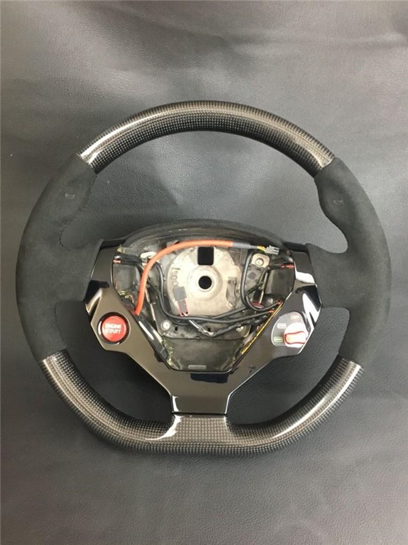 Ferrari 458 Steering Wheel Carbon Alcantara