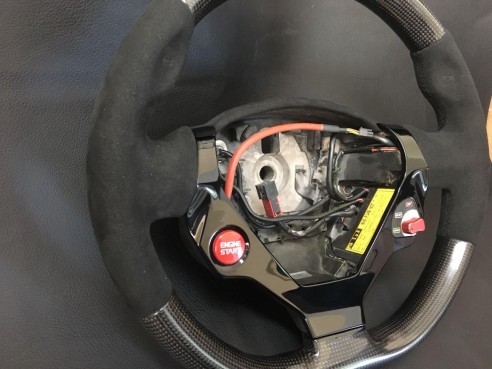 Ferrari 458 Steering Wheel Carbon Alcantara