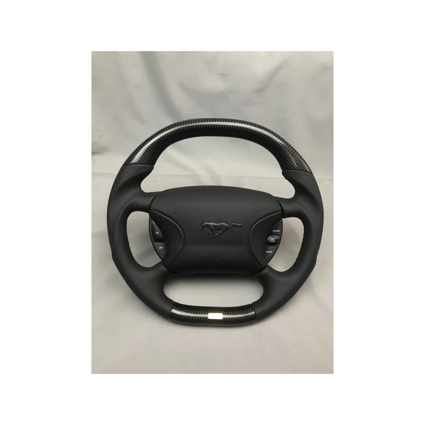 Ford Mustang Steering Wheel Carbon Leather