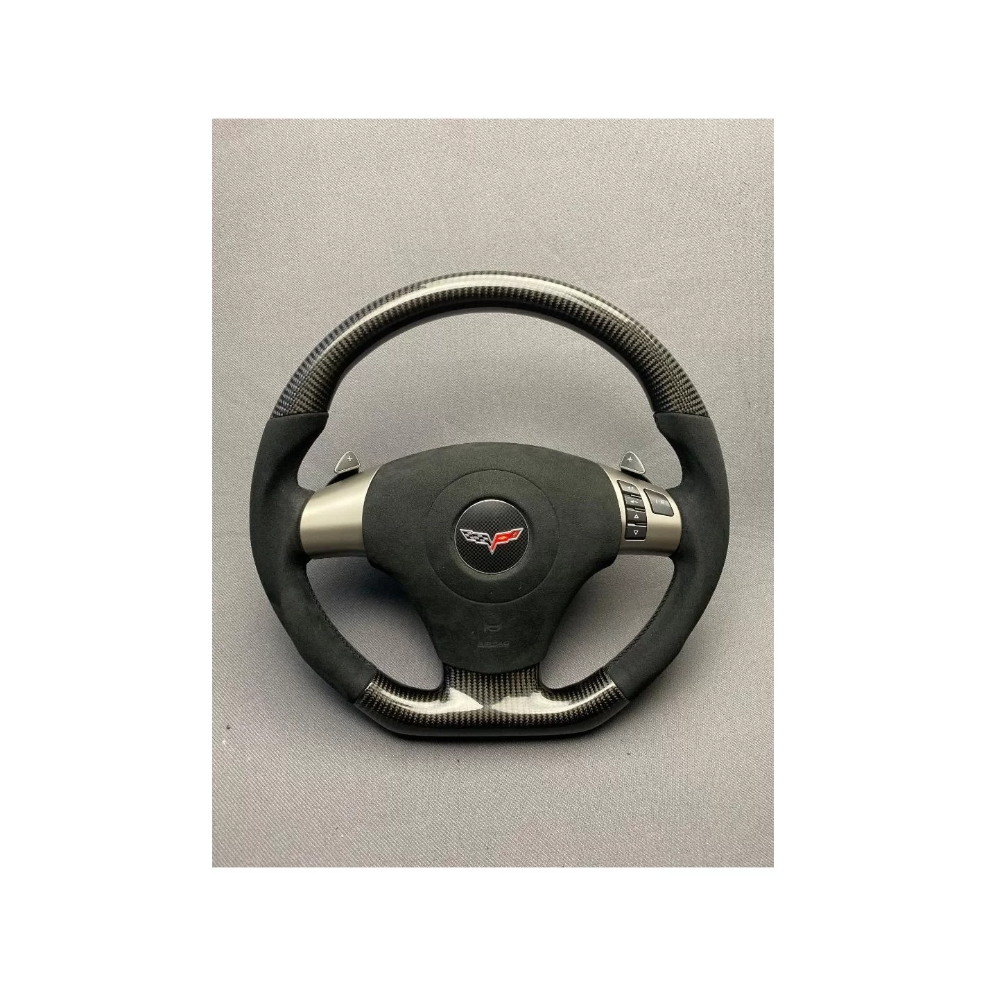 Chevrolet Corvette С6 Steering Wheel Carbon Alcantara