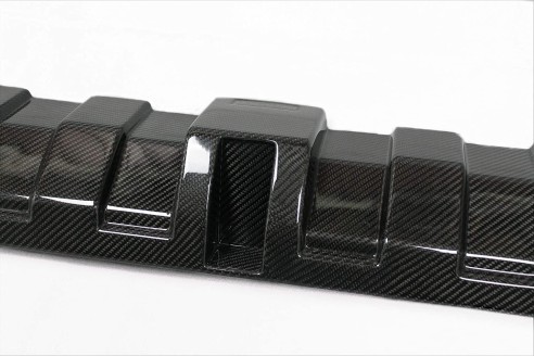 Carbon fiber rear bumper Brabus diffuser for REPLICA bumper Mercedes-Benz W463 Widestar