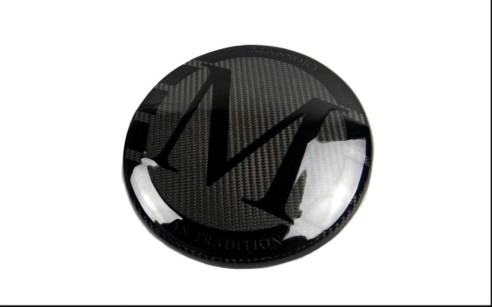 Carbon fiber Mansory front grille badge emblem logo for Mercedes-Benz G-Wagon G-Class W463