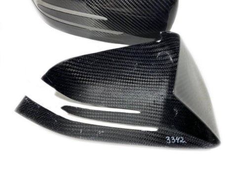 Carbon Fiber Side Mirror Covers for Mercedes-Benz G-Wagon C-Class W463 W205