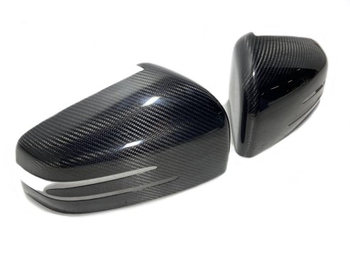 Carbon Fiber Side Mirror Covers for Mercedes-Benz G-Wagon C-Class W463 W205