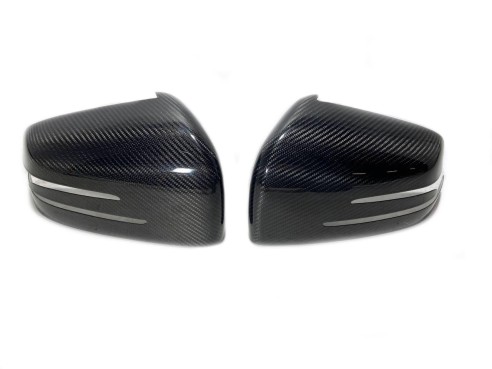 Carbon Fiber Side Mirror Covers for Mercedes-Benz G-Wagon C-Class W463 W205