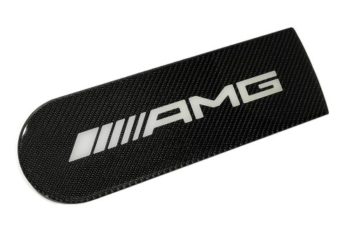 Carbon fiber rear spare tire wheel cover badge emblem logo AMG for Mercedes-Benz W463 G-Class G-Wagon