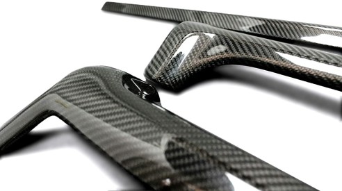 Carbon fiber front window frame Covers (A pillar) for Mercedes-Benz G-Class W463