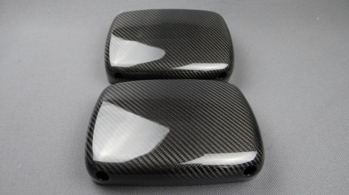 Carbon fiber interior headrest covers for seats Mercedes-Benz W463 2013-2018 G-Wagon