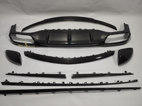 Mercedes-Benz S213 W213 E-Class Carbon Full Body Kit 9pcs Set