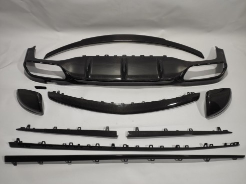 Mercedes-Benz S213 W213 E-Class Carbon Full Body Kit 9pcs Set