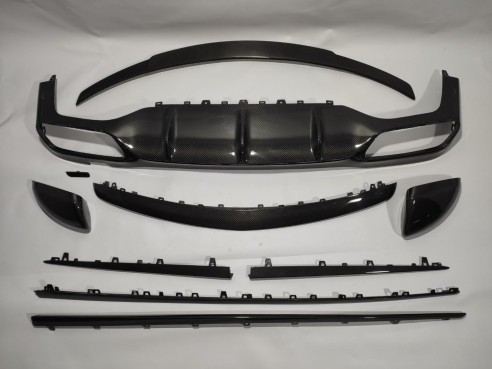 Mercedes-Benz S213 W213 E-Class Carbon Full Body Kit 9pcs Set