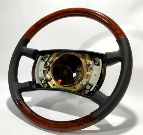 Mercedes-Benz W126 S126 W124 W201 Original Wooden Steering Wheel