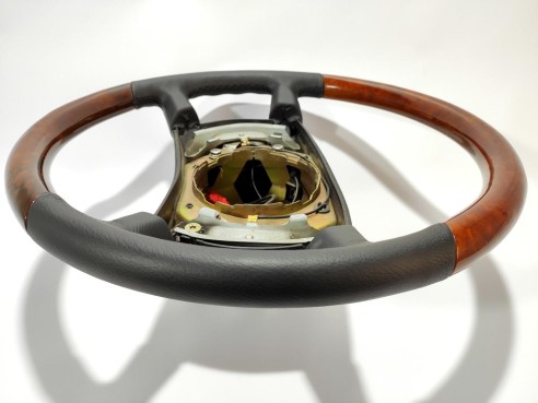 Mercedes-Benz W126 S126 W124 W201 Original Wooden Steering Wheel