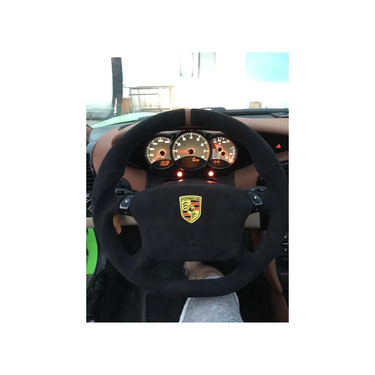 Porsche Boxster 986 Steering Wheel Alcantara