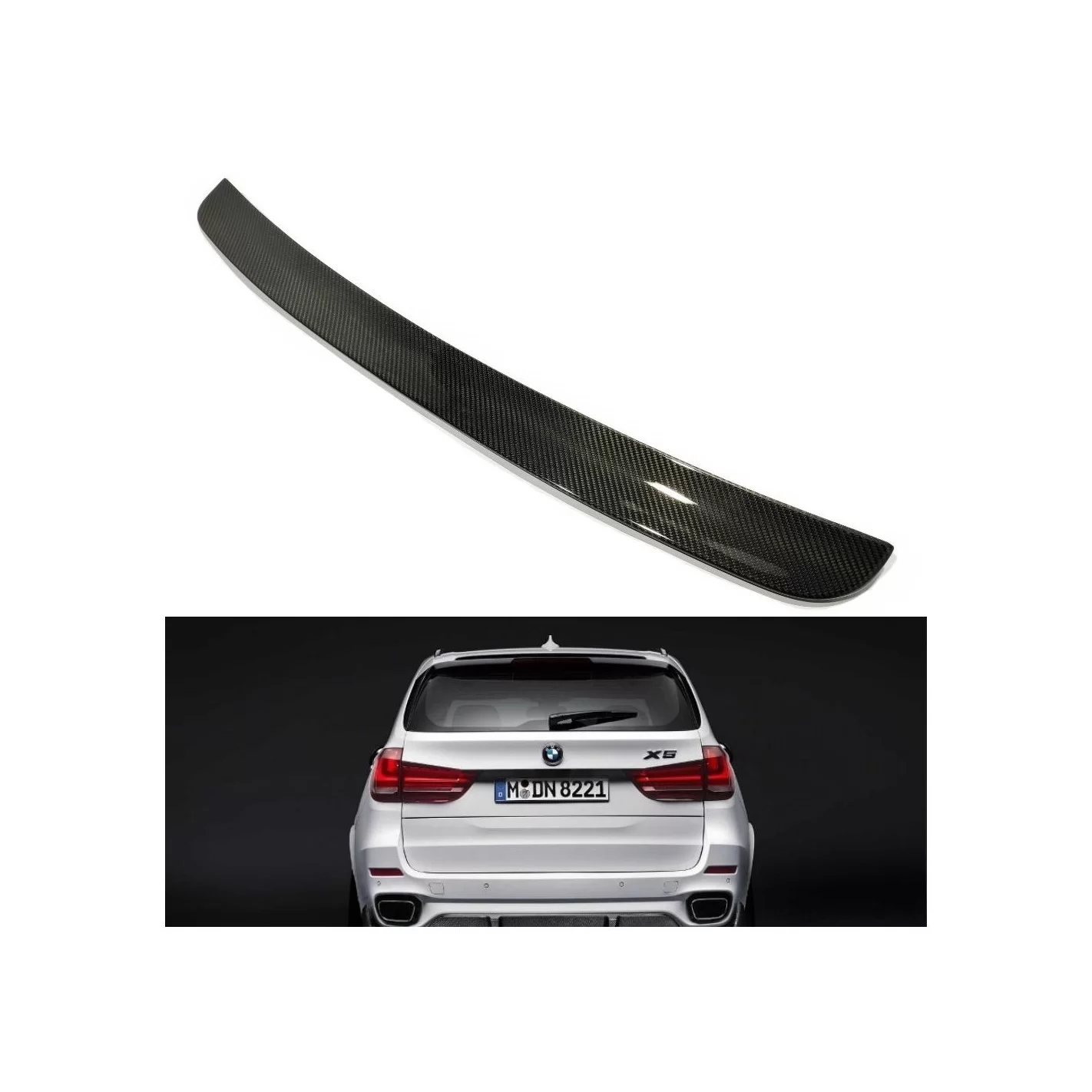 BMW X5 F15 Carbon Rear Spoiler