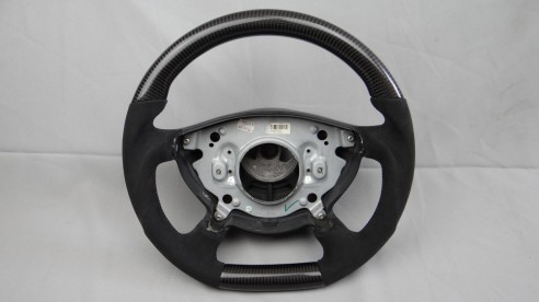 Mercedes-Benz G CLK E CLS Class W209 W211 W219 W463 Steering Wheel Carbon Alcantara