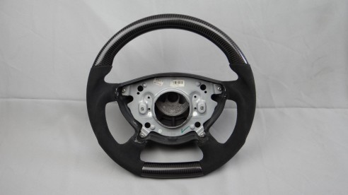 Mercedes-Benz G CLK E CLS Class W209 W211 W219 W463 Steering Wheel Carbon Alcantara