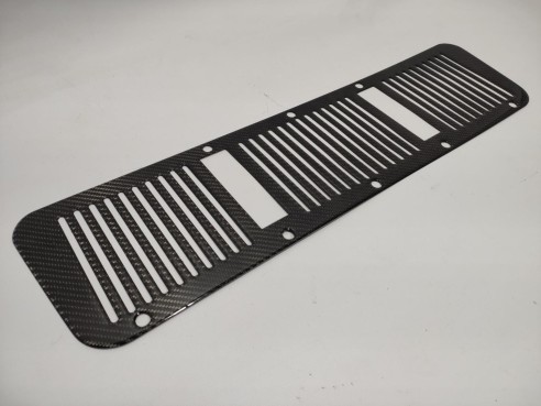 Carbon fiber hood washer cover for Mercedes-Benz W463 G-Class till 2008