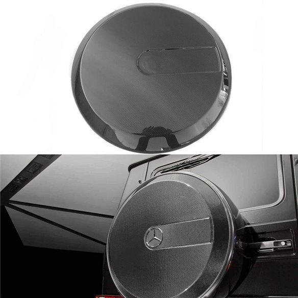 Carbon fiber rear spare wheel cover plate for Mercedes-Benz W463 G-Wagon