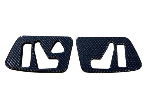 Carbon fiber side interior door panels buttons covers for Mercedes-Benz G-Wagon W463