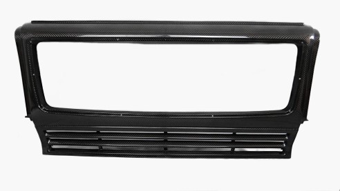 Carbon Fiber Front AMG Grille Frame Trim for Mercedes-Benz G-Wagon W463