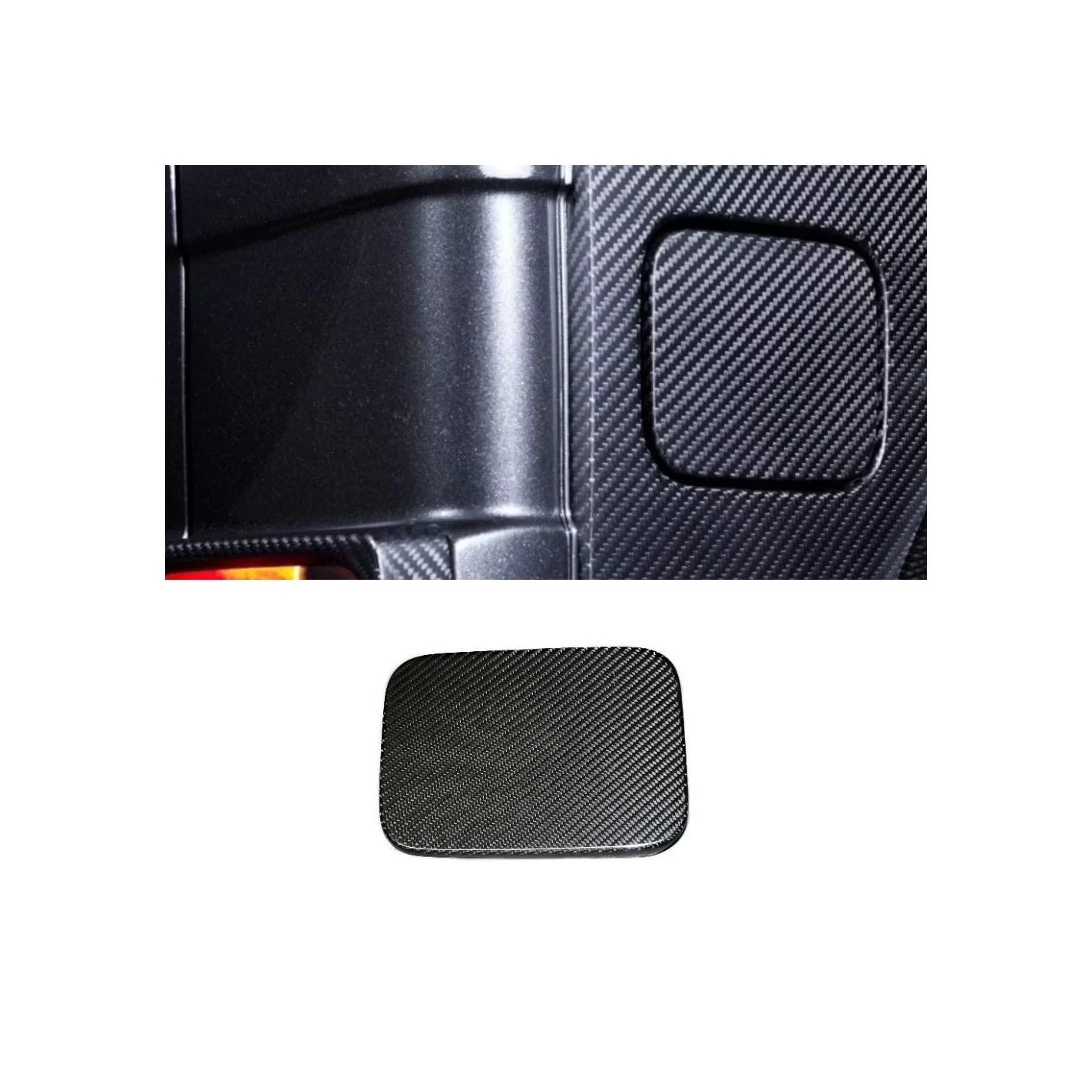 Carbon fiber gas cap for Mercedes-Benz W463 G-Wagon