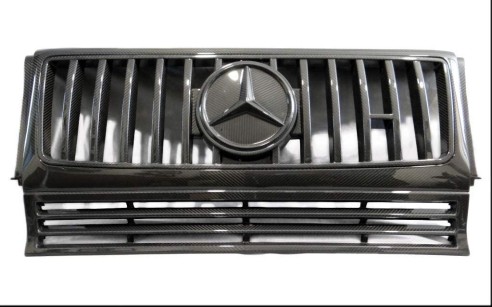 Carbon fiber Front Grille W463 to W463A for Mercedes-Benz G-Wagon 3pcs set