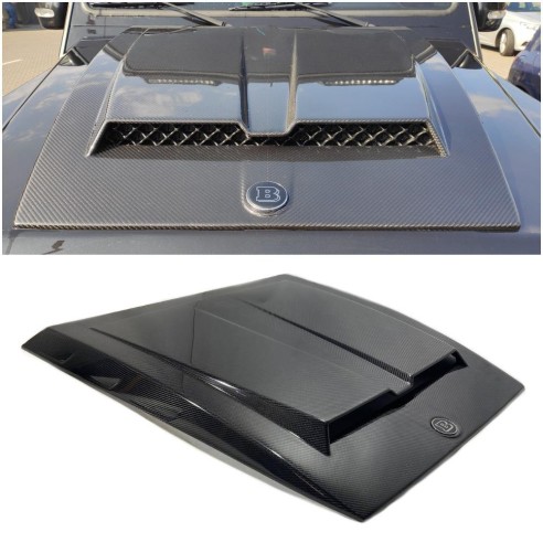 Carbon fiber Brabus hood scoop for Mercedes-Benz W463A G-Class