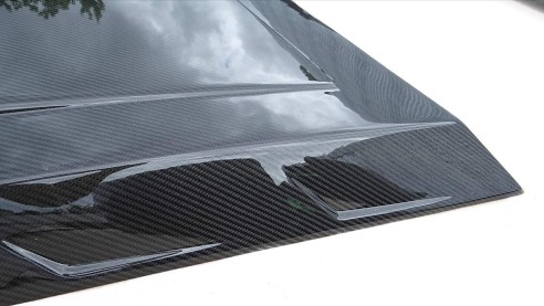 Carbon fiber Brabus hood scoop for Mercedes-Benz W463A G-Class