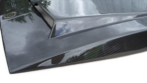 Carbon fiber Brabus hood scoop for Mercedes-Benz W463A G-Class