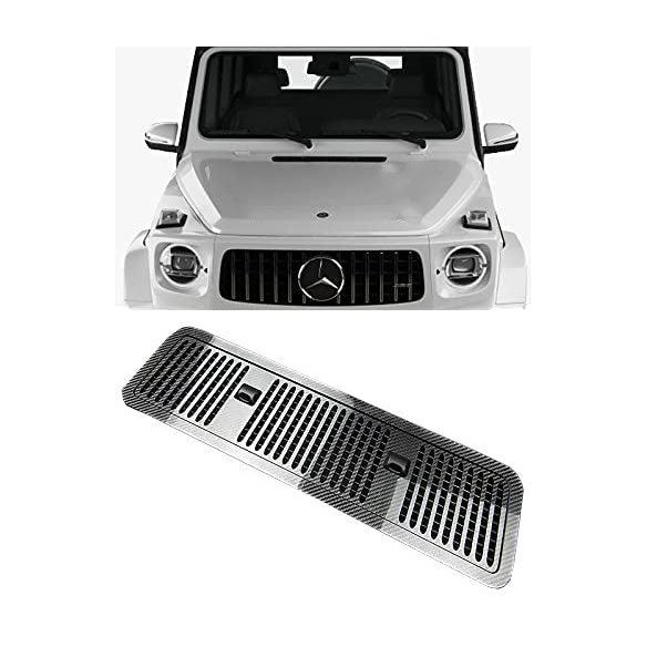 Carbon fiber hood washer cover for Mercedes-Benz W463A G-Class